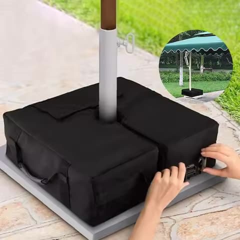 Sac de sable de lestage pour parasol déporté